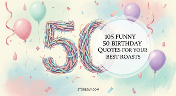 105 Funny 50 Birthday Quotes for Your Best Roasts