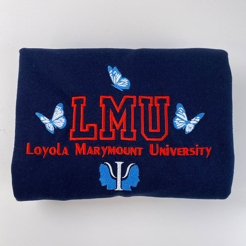 Embroidered University Hoodie - College Student Gift