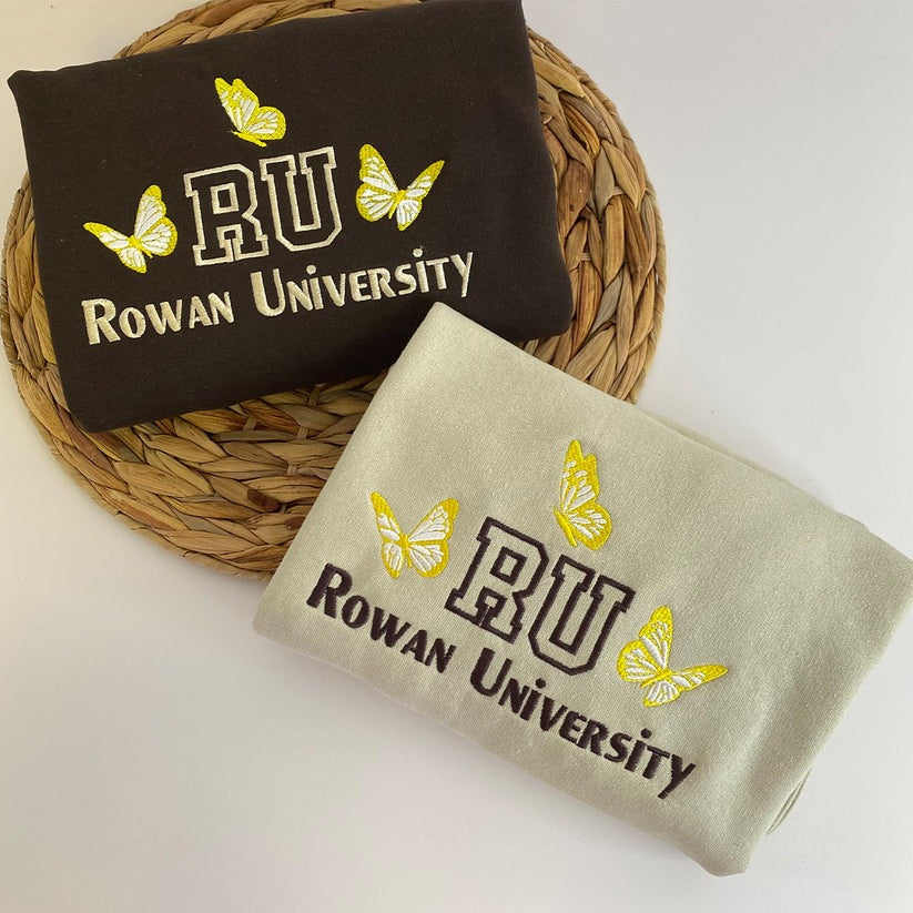 Embroidered University Hoodie - College Student Gift