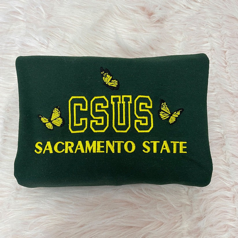 Embroidered University Hoodie - College Student Gift